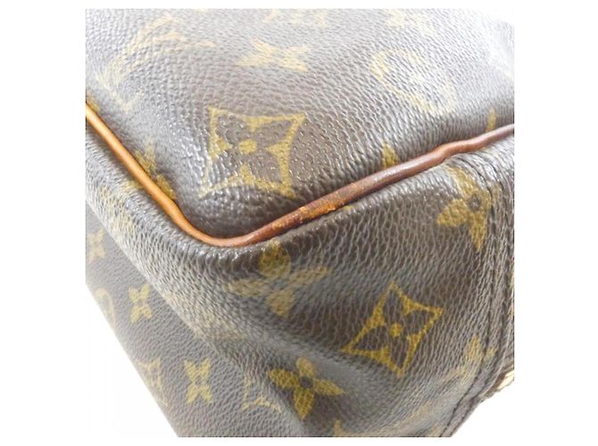 Louis Vuitton Monogram Bowling Vanity Handtasche Braun - Ansicht 3