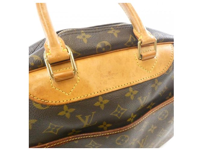 Louis Vuitton Monogram Bowling Vanity Handtasche Braun - Ansicht 4