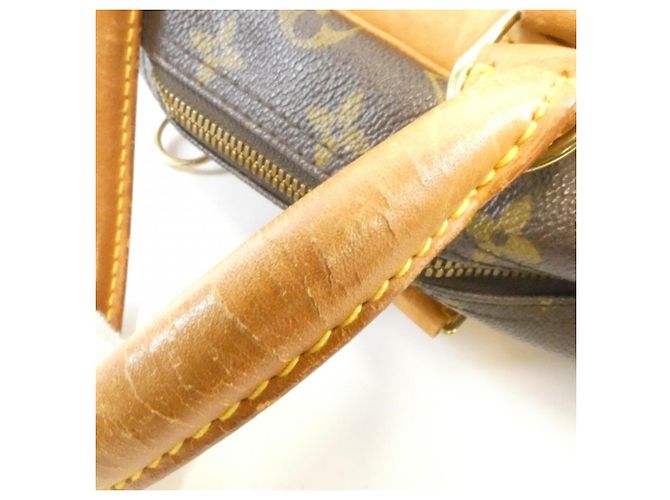 Louis Vuitton Monogram Bowling Vanity Handtasche Braun - Ansicht 5