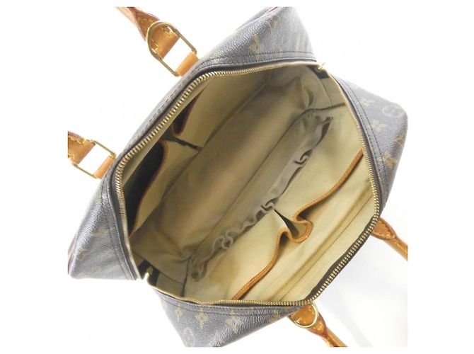 Louis Vuitton Monogram Bowling Vanity Handtasche Braun - Ansicht 7