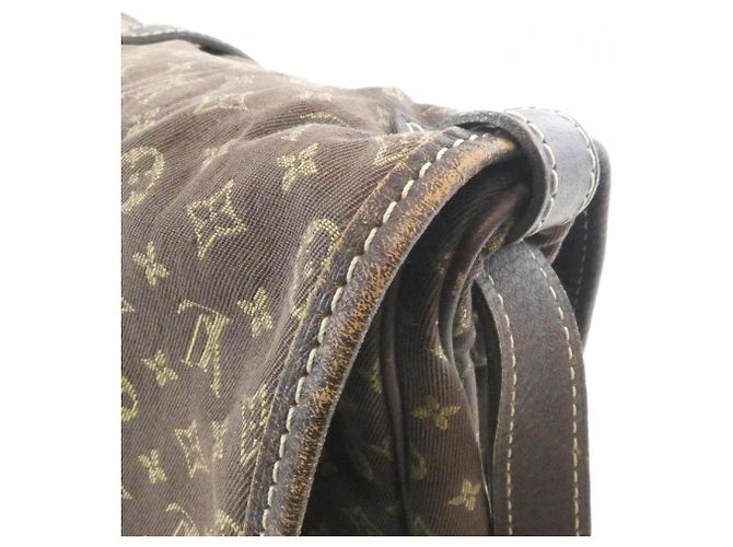 Bolso de hombro Louis Vuitton Monogram Mini Lin Saumur Damier ebene - vista 3