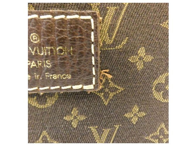 Bolso de hombro Louis Vuitton Monogram Mini Lin Saumur Damier ebene - vista 5