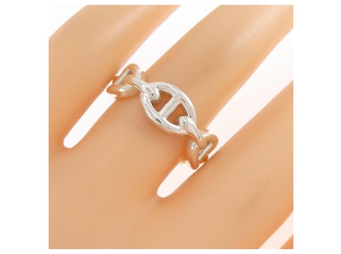 Ring Anello Hermès Chaine d'Ancre Enchainée - vista 4