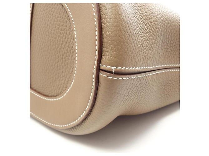 Hermès Sac à main Hermes In the Loop 23 Marron Taupe - vue 6