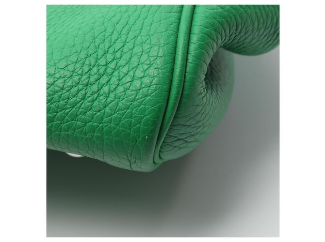 Hermès Bolso Hermes Victoria II 35 Bamboo Verde - vista 10