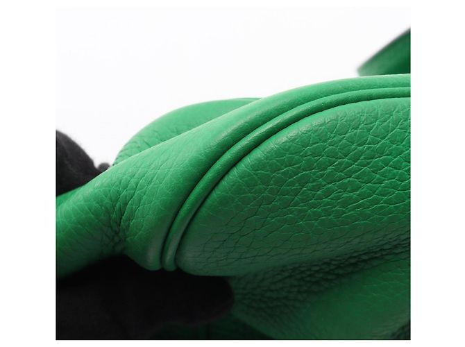 Hermès Bolso Hermes Victoria II 35 Bamboo Verde - vista 11