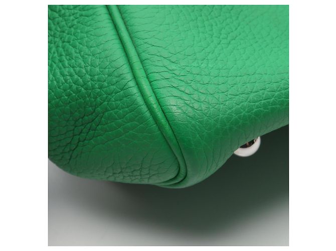 Hermès Bolso Hermes Victoria II 35 Bamboo Verde - vista 9
