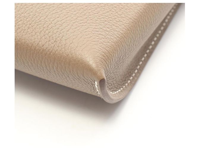 Hermès Borsa a Tracolla Hermes Vid Poche Marrone Taupe - vista 6