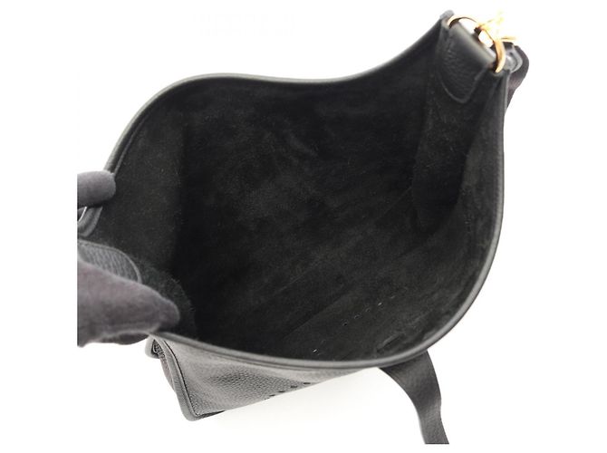 Hermès Hermes Evelyne 3 Trois PM Schultertasche Schwarz - Ansicht 3