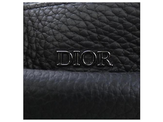 Sac à main Christian Dior Dior SADDLE Noir - vue 5