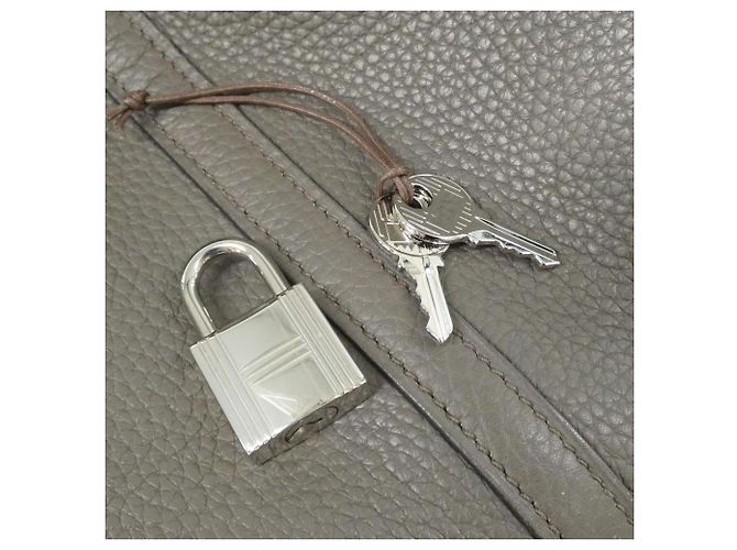 Hermès Hermes Picotin Lock PM Handtasche Grau - Ansicht 4