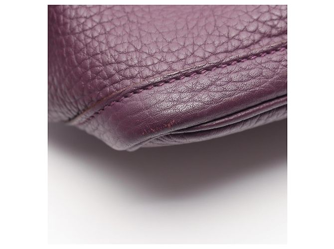 Hermès Hermes Garden Party PM Cassis Tote Bag Lila Dunkelviolett - Ansicht 11