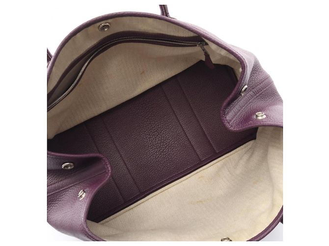 Hermès Hermes Garden Party PM Cassis Tote Bag Lila Dunkelviolett - Ansicht 3