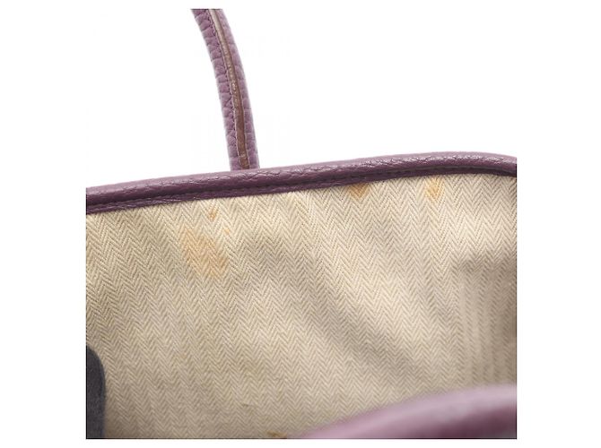 Hermès Hermes Garden Party PM Cassis Tote Bag Lila Dunkelviolett - Ansicht 6