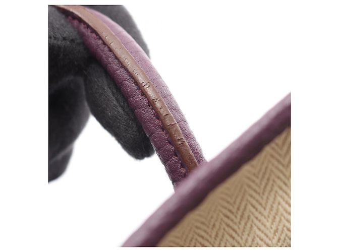Hermès Hermes Garden Party PM Cassis Tote Bag Lila Dunkelviolett - Ansicht 8