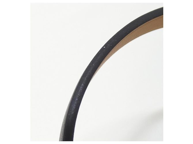 Hermès Hermes Mini Kelly Leder-Choker in Schwarz - Ansicht 3