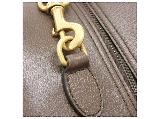 Bolso Boston Gucci SAVOY 723310 9C2ST Castaño Beige - vista 5