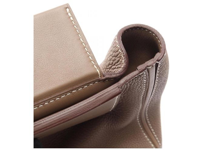 Hermès Hermes Sac 24 29 2WAY Handbag Braun Taupe - Ansicht 11
