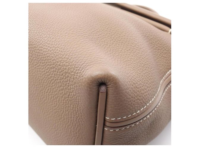 Hermès Hermes Sac 24 29 2WAY Handbag Braun Taupe - Ansicht 6