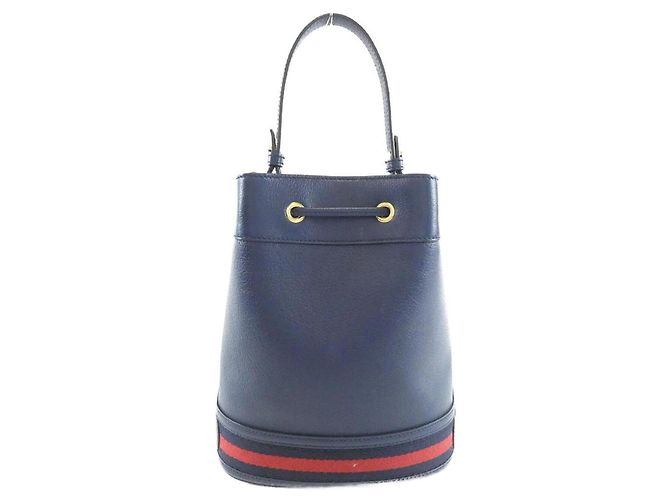 Gucci Ophidia Handtasche Marineblau - Ansicht 2