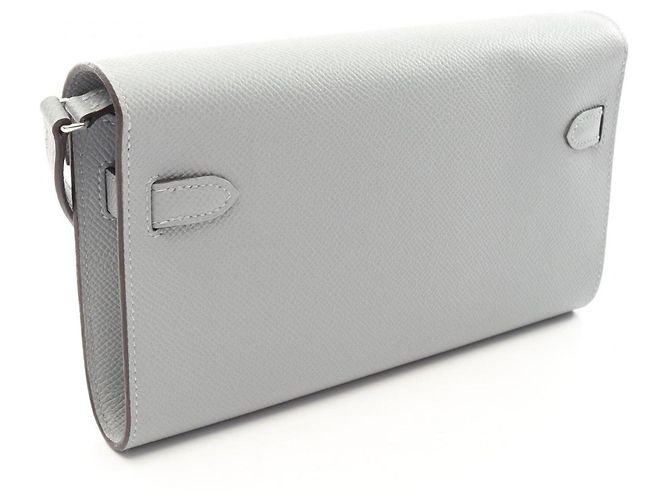 Hermès Borsa Hermes Kelly Long To Go Marrone - vista 2