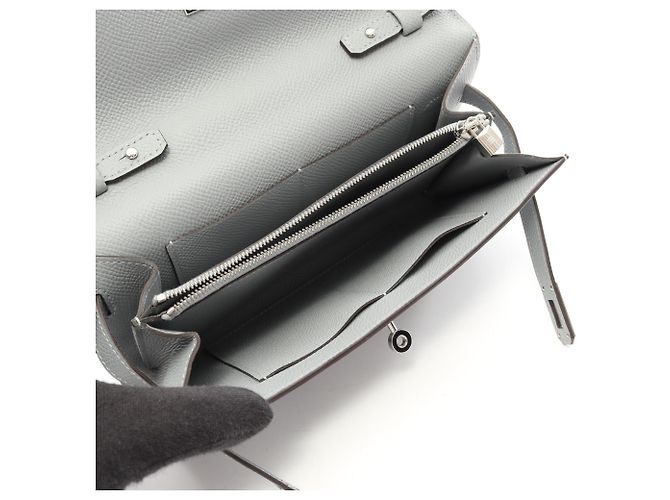 Hermès Borsa Hermes Kelly Long To Go Marrone - vista 3