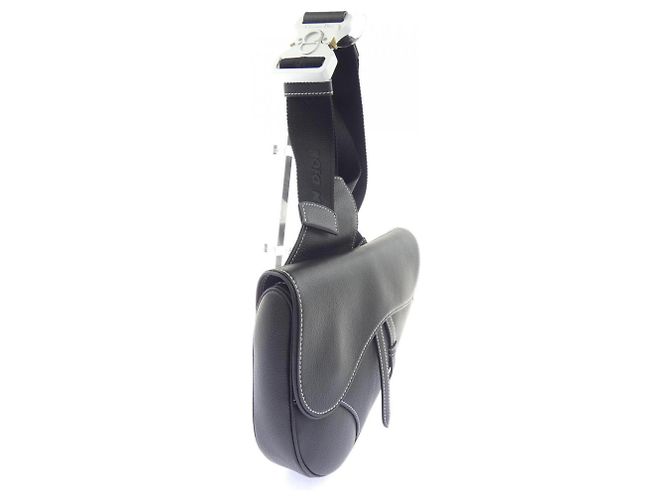 Borsa Saddle Christian Dior Nero - vista 2