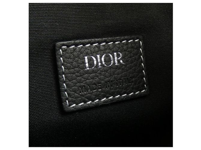 Borsa Saddle Christian Dior Nero - vista 5