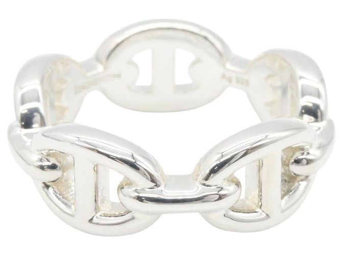 Ring Hermès Bague Hermes Chaine d'Ancre PM Argenté - vue 3