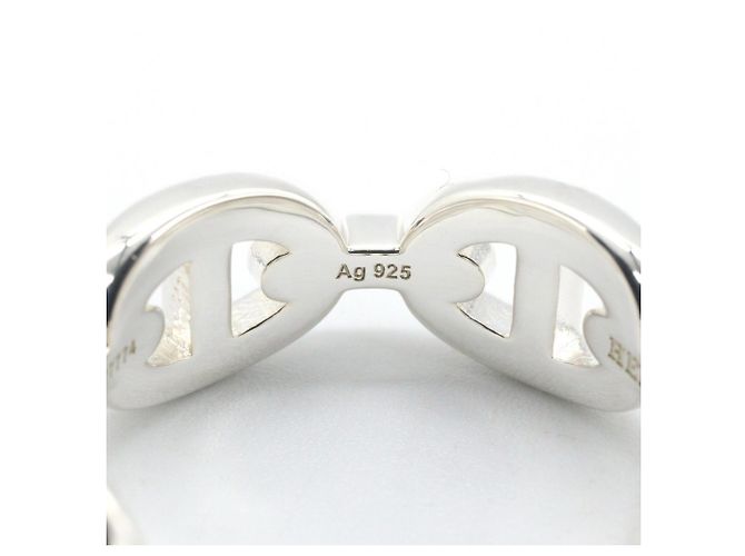 Ring Hermès Bague Hermes Chaine d'Ancre PM Argenté - vue 6