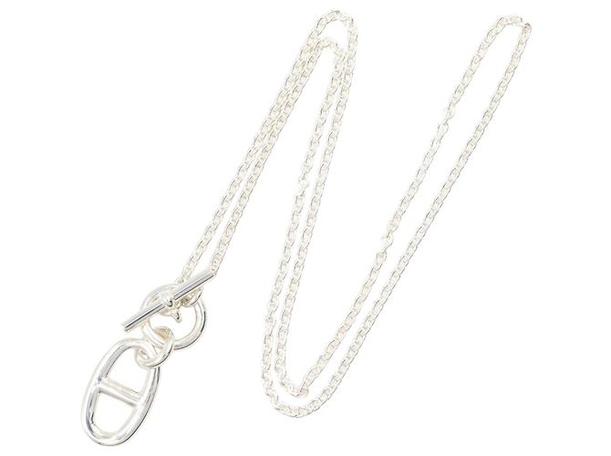 Hermès Collar Hermes Chaine d'Ancre Amulette Plata - vista 2