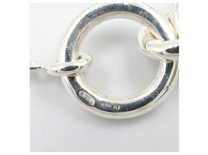 Hermès Collar Hermes Chaine d'Ancre Amulette Plata - vista 3
