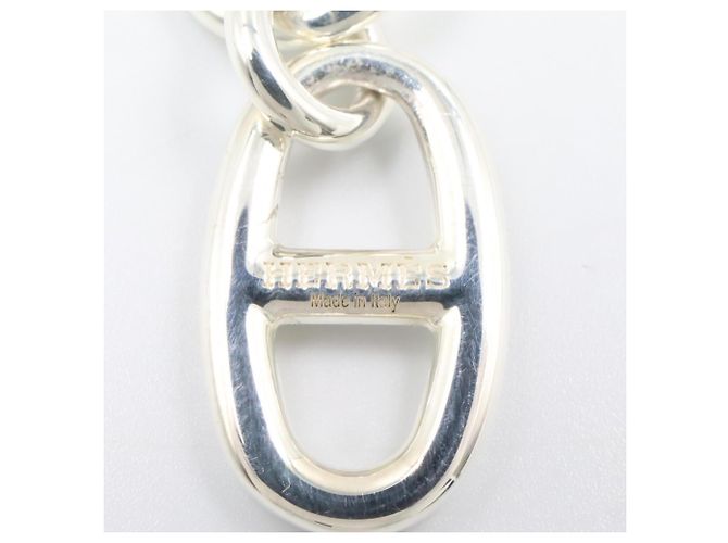Hermès Collar Hermes Chaine d'Ancre Amulette Plata - vista 4