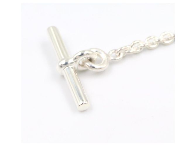 Hermès Collar Hermes Chaine d'Ancre Amulette Plata - vista 5