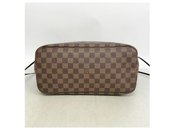 Borsa Tote Louis Vuitton Damier Neverfull MM Damier ebene - vista 3