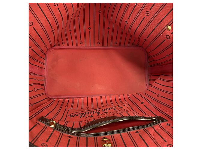 Borsa Tote Louis Vuitton Damier Neverfull MM Damier ebene - vista 4