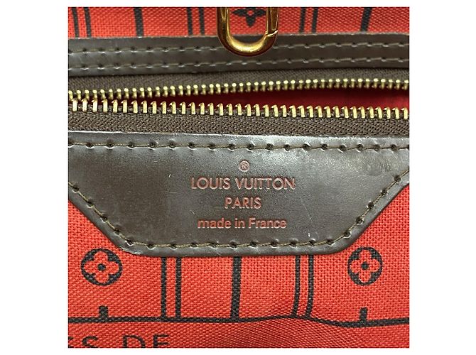 Borsa Tote Louis Vuitton Damier Neverfull MM Damier ebene - vista 5