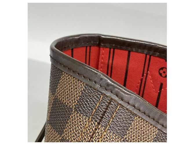 Borsa Tote Louis Vuitton Damier Neverfull MM Damier ebene - vista 7