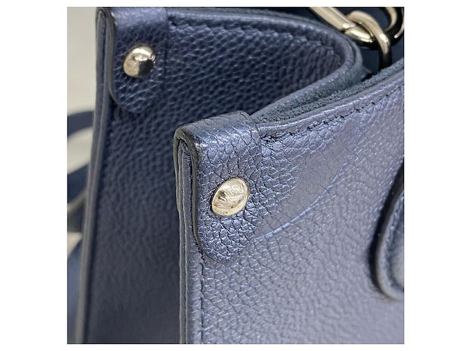 Louis Vuitton Monogram Empreinte OnTheGo PM Handtasche Blau - Ansicht 8