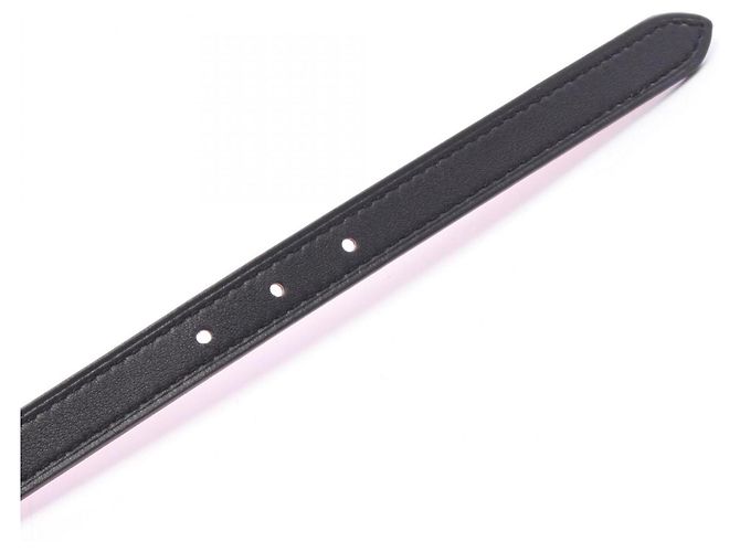 Hermès Hermes Sellier Reversible Belt Black Silvery Red - view 3