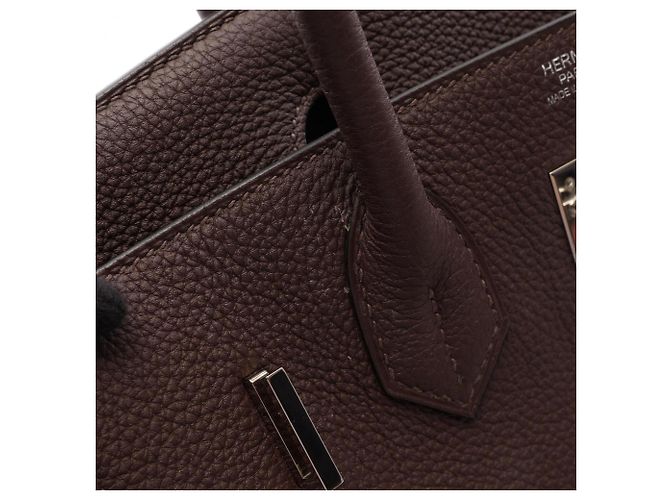 Hermès Hermes Birkin 30 Chocolate Handtasche Braun Schokolade - Ansicht 10