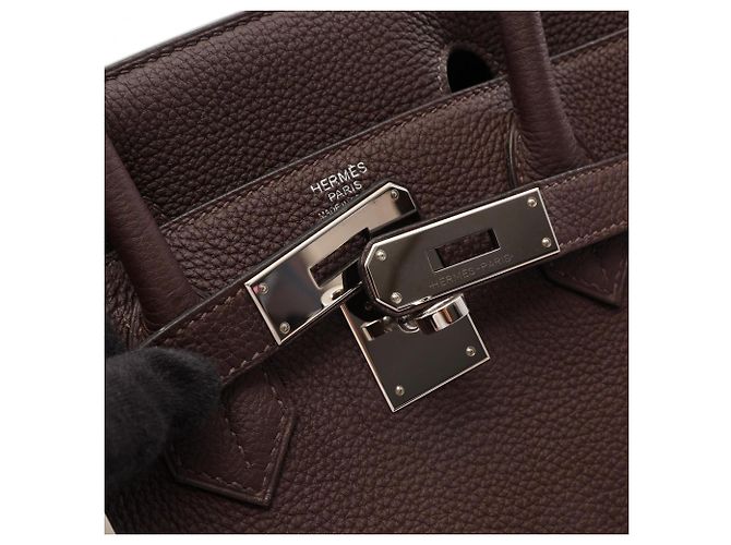 Hermès Hermes Birkin 30 Chocolate Handtasche Braun Schokolade - Ansicht 11