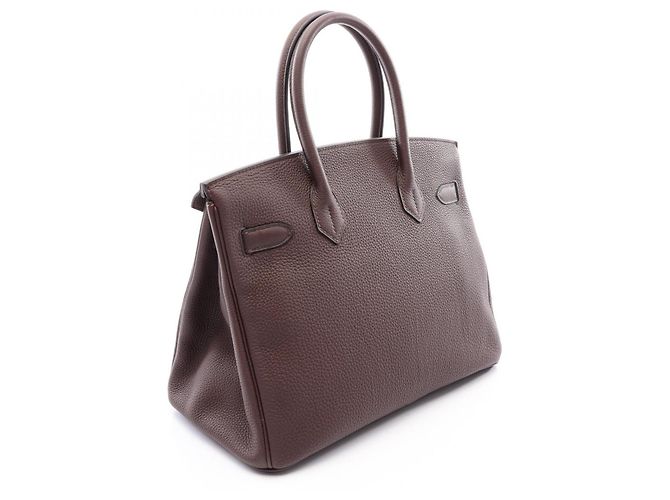 Hermès Hermes Birkin 30 Chocolate Handtasche Braun Schokolade - Ansicht 2