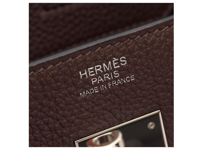 Hermès Hermes Birkin 30 Chocolate Handtasche Braun Schokolade - Ansicht 4