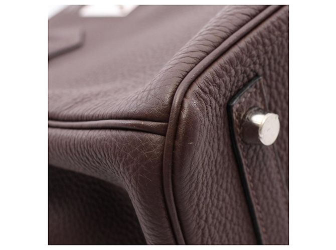 Hermès Hermes Birkin 30 Chocolate Handtasche Braun Schokolade - Ansicht 7