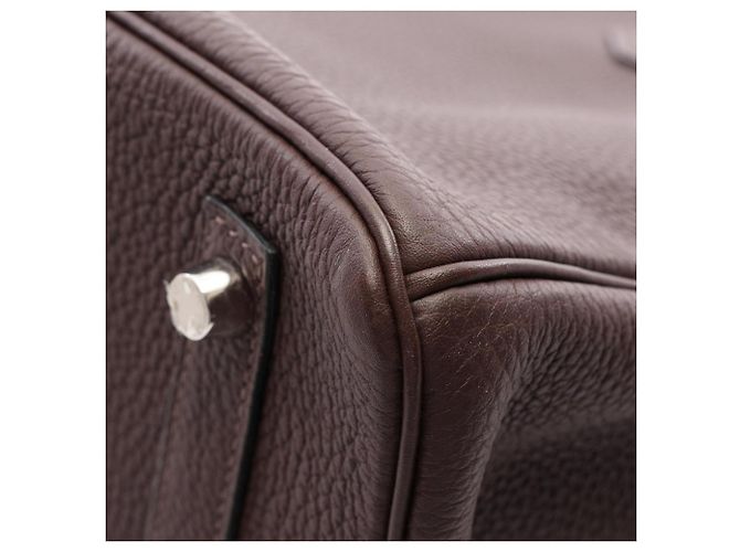 Hermès Hermes Birkin 30 Chocolate Handtasche Braun Schokolade - Ansicht 8