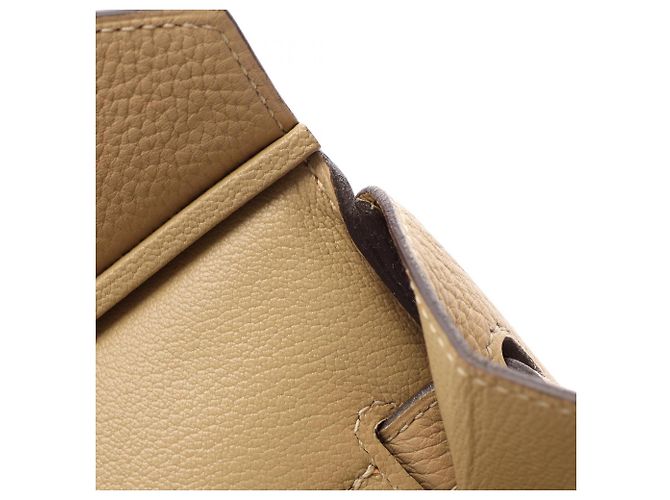 Hermès Borsa Hermes Birkin 35 Trench Beige - vista 8