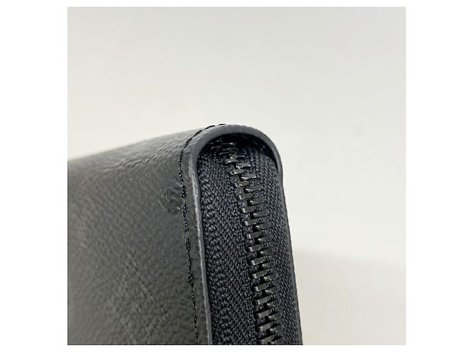 Louis Vuitton Monogram Midnight Zippy Wallet Black - view 5