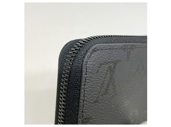 Louis Vuitton Monogram Midnight Zippy Wallet Black - view 6