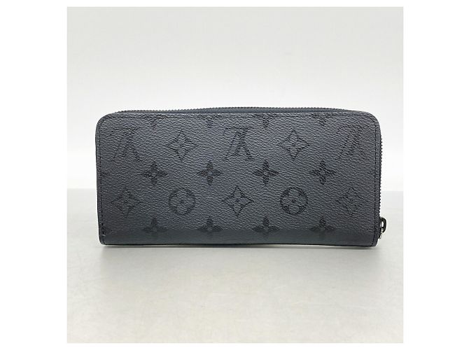 Louis Vuitton Monogram Midnight Zippy Wallet Black - view 7